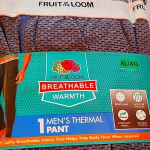 Fruit of the loom breathable men's thermal